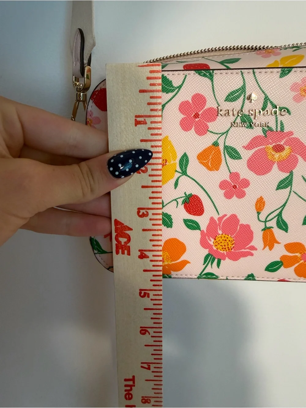 kate spade Pink Floral Crossbody Bag